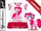PONY tunika bluzka PINKIE PIE kr biały 116 - 122 6