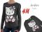 H&amp;M śliczna bluzeczka HELLO KITTY 10/12