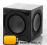 SUBWOOFER JAMO SUB 800 AKTYWNY HIGH GLOSS CZARNY