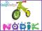 ROWEREK BIEGOWY B-HAPPY BABY DESIGN ZIELONY TYCHY