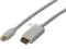 Kabel DisplayPort DPmini M - HDMI M 1m biały