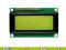 Wyświetlacz LCD 20x4 żółto-zielony