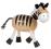 Drewniana ELASTYCZNA figurka ZEBRA  GOKi 3 +