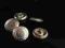 GUZIKI OZDOBNE 19mm. METALOWE