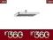 Kludi Esprit Deszczownica 24,5x14 cm 564020540