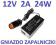 ZASILACZ IMPULSOWY 12V 2A Z GNIAZDEM ZAPALNICZKI