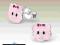 Manduri Kolczyki Dla Dzieci Srebro 925 Hello Kitty