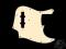 Pickguard - BOSTON - 62 Jazz Bass (parchment)