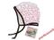 czapeczka w różowe rybki GAIA, 0-6 m-cy