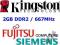 Pamięć RAM 2GB DDR2 667MHz do Fujitsu-Siemens