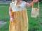 sukienka z kory margaretka 74-komplet 3 czesciowy