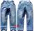 ~KAKO~NOWE super blue jeans 78 WINTER 4-116/122