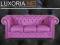 SOFA CHESTERFIELD CLASSIC 3 os. SKÓRA NATURALNA