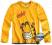 ORYGINALNA BLUZKA DŁ.RĘKAW GARFIELD 146/152 hm 033