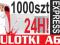 ULOTKI A6 dwustronne 1000szt EXPRESS 24h