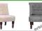 FOTEL KRZESŁO FRANCUSKIE SZARE KREMOWE FOTEL NEW