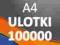 Ulotki A4 100000 szt offset PROJEKT I WYSYŁKA 0 zł