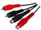 Kabel 2 x RCA wtyk - 2 x RCA gniazdo 3m