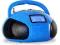 oneConcept Bamboombox RADIO SD USB BLUETOOTH nieb.
