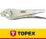 Topex Szczypce zaciskowe uniwersalne 225 mm, pros