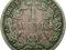 NIEMCY 1 MARKA 1875 ROK B st.3 SREBRO