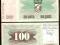Bośnia i Herc. - P- 13 - 100 dinar - 1992 s DJ