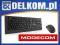 BEZPRZEWODOWY ZESTAW KLAWIATURA + MYSZ MC-6200 DK