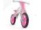 ROWEREK BIEGOWY DREWNIANY KING RÓŻOWY #B1