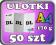 Ulotki składane A4 3xDL 50szt 170g PROJEKT GRATIS!