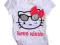 H&amp;M BLUZKA HELLO KITTY BROKAT__146/152 okazja