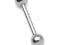Kolczyk sztanga z kulkami 2/8/5mm piercing