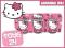 Szklanki 3 szt - Hello Kitty - 200ml - Szklanka