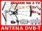 Antena DVB-T OPTICUM AX900 do 120km 34dB na 3 TV