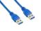 4WORLD Kabel USB 3.0 AM-AM 1,8m niebieski