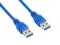 4WORLD Kabel USB 3.0 AM-AM 4,0m niebieski