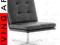 Fotel CARERA czarny obrotowy wygodny LIVING ART