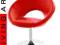 Fotel PLUMP czerwony sofa wygodny LIVING ART