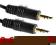 Kabel przewód Jack - Jack 3,5mm Stereo GOLD - 0,6m