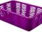 Koszyk plastikowy ZEBRA 3 fioletowy BRANQ