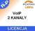 LICENCJA VoIP 2 kanały CENTRALA LIBRA PLATAN
