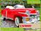 AUTO CADILAC LEGENDA AMERYKAŃSKICH DRÓG czerwony