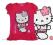 HELLO KITTY TUNIKA RÓŻOWA - FALBANKI 122 A441 endi