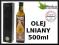 100% OLEJ LNIANY TŁOCZONY NA ZIMNO OMEGA 3  500ml