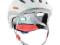 KASK na ROWER ROLKI DAMSKI MĘSKI BIAŁY M 53-58 cm