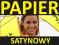 Papier SATYNOWY druk na papierze satynowym 135g