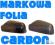 Markowa folia Carbon Karbon 3D127x200cm dach maska