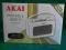 Akai APR200WE Radio FM / AM  RETRO Skóra AUX