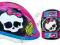 Zestaw kask, ochraniacze Monster High SP0111