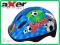 KASK ROWEROWY DZIECIĘCY AXER HAPPY SOCCER 48-52 S