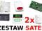 Zestaw alarmowy Satel CA-5 LCD 2xCZUJKA PIR + akc.